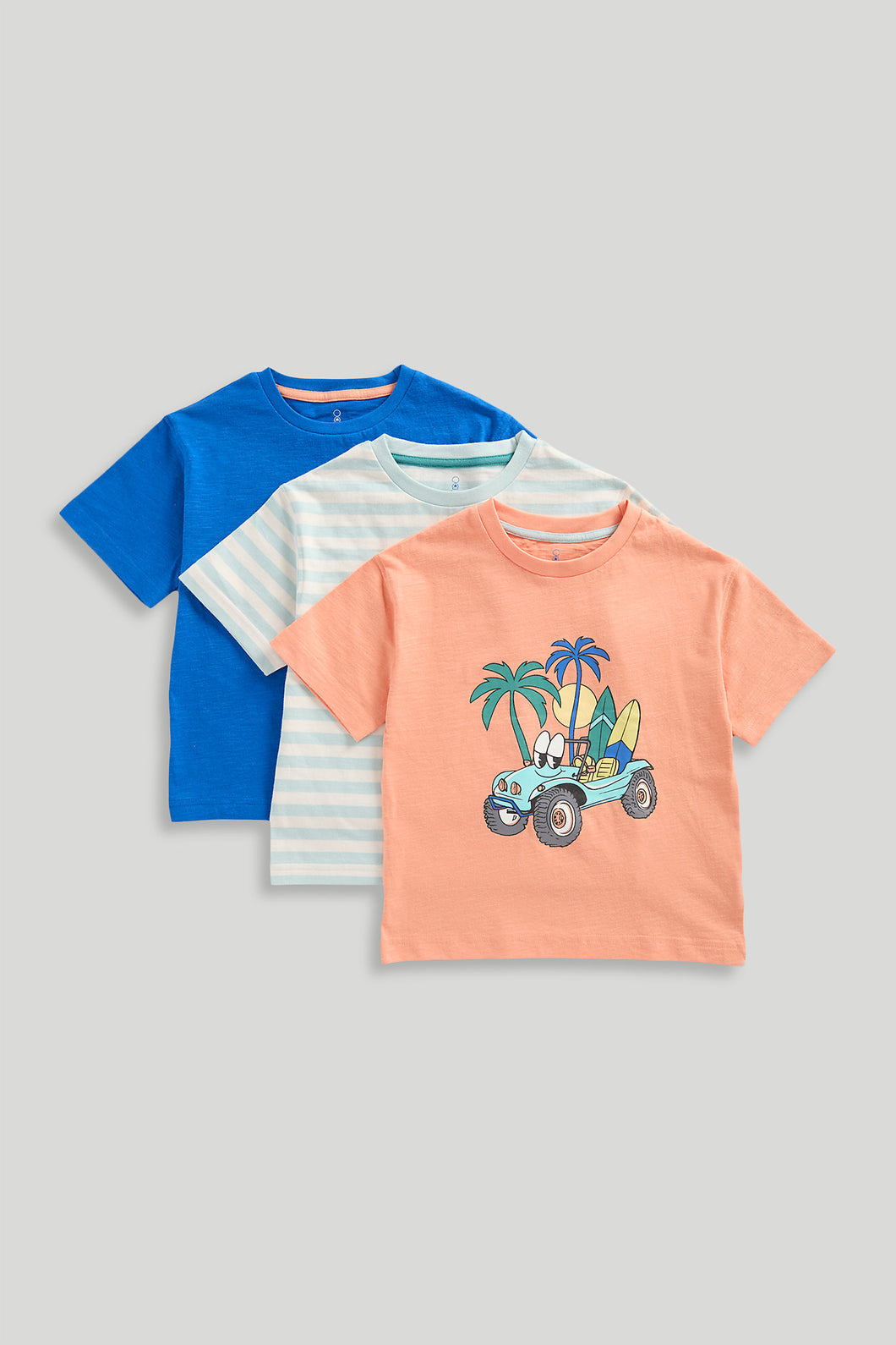 Mothercare 3 Pack Ocean T-Shirts