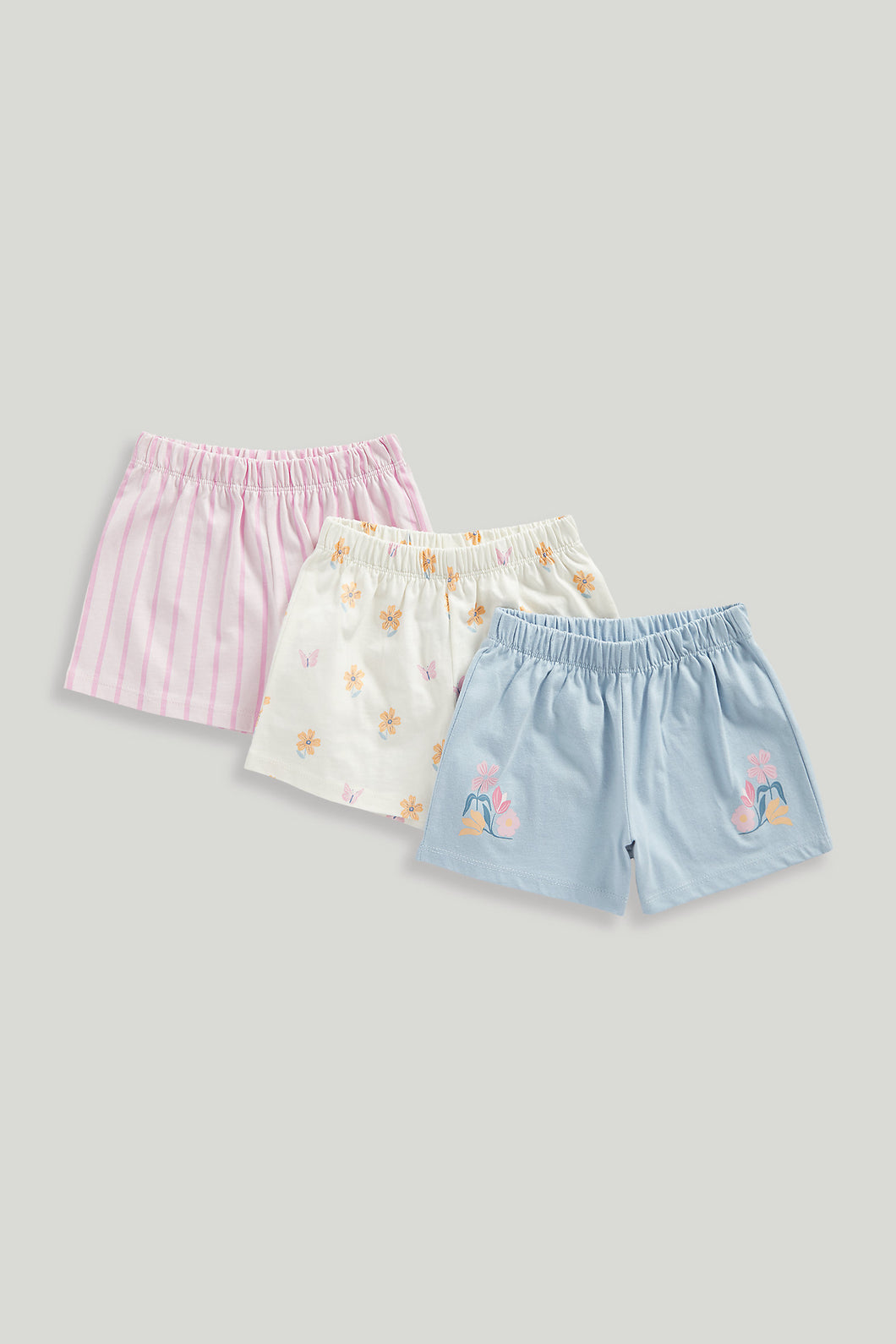 Mothercare 3 Pack Jersey Shorts