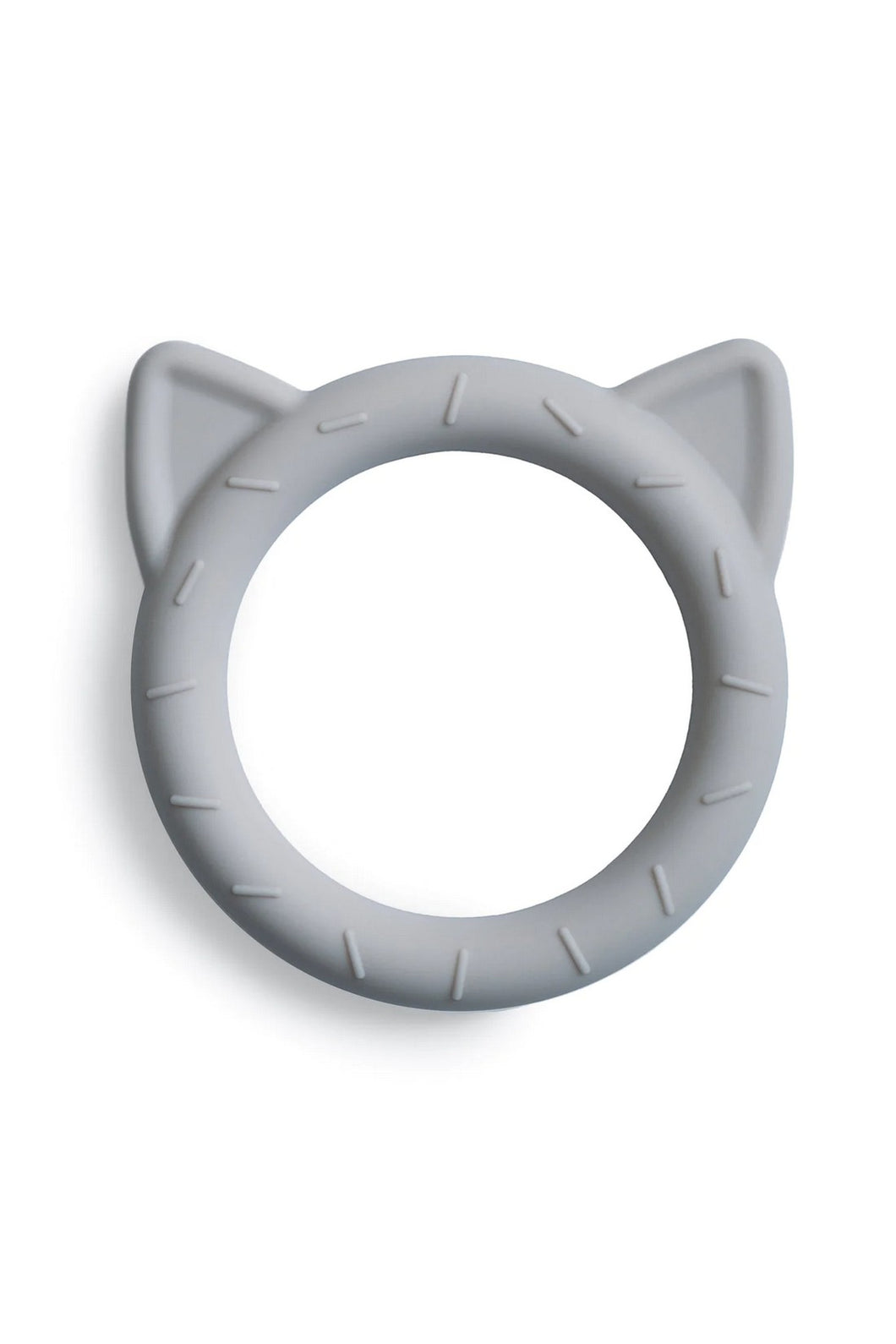 Mushie Cat Teether Stone 1