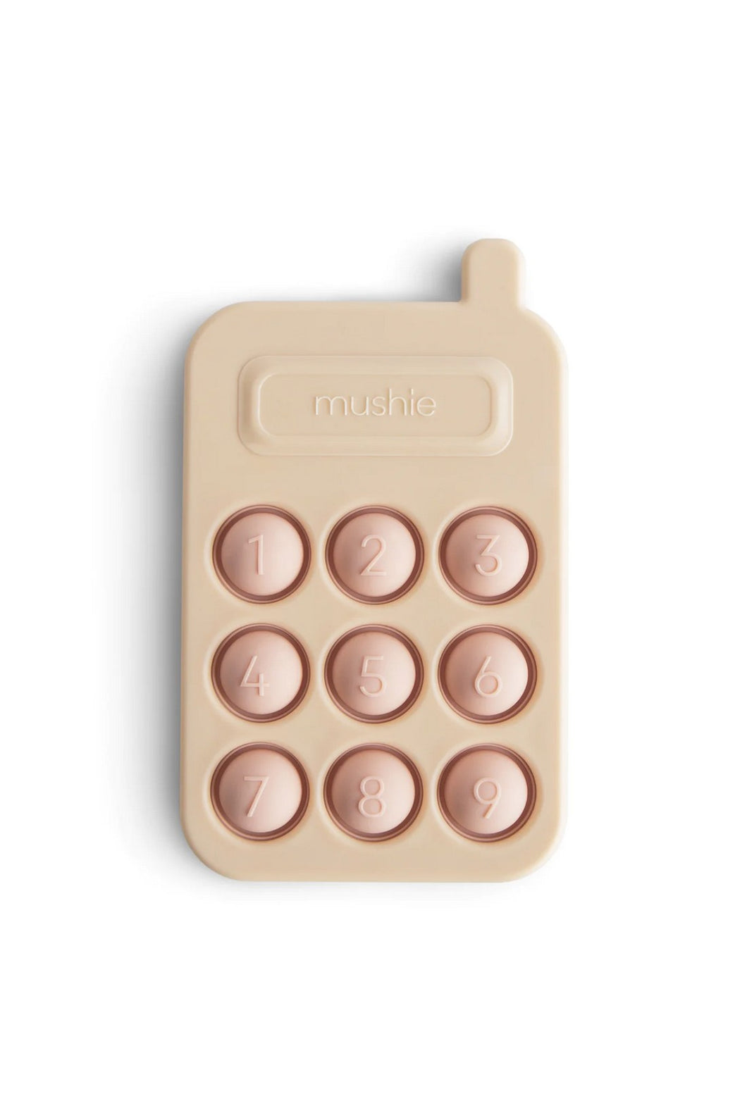 Mushie Phone Press Toy Blush 1