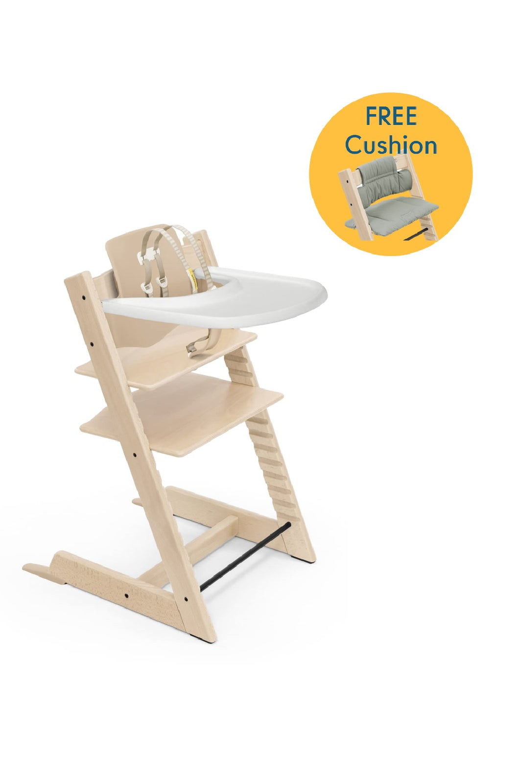 Stokke Tripp Trapp - Beech Bundle Offer $3970 (Free Classic Cushion )