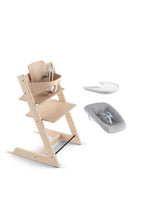 
                        
                          Load image into Gallery viewer, Stokke Tripp Trapp Chair - Beech with Newborn Set Bundle Offer $4960 (FREE Classic Cushion)
                        
                      