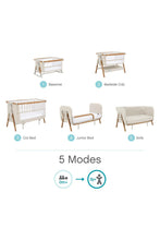 
                        
                          Load image into Gallery viewer, Tutti Bambini Cozee XL Bedside Crib &amp; Cot
                        
                      