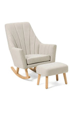 
                        
                          Load image into Gallery viewer, Tutti Bambini Jonah Rocking Chair &amp; Foot Stool Set - Pebble
                        
                      