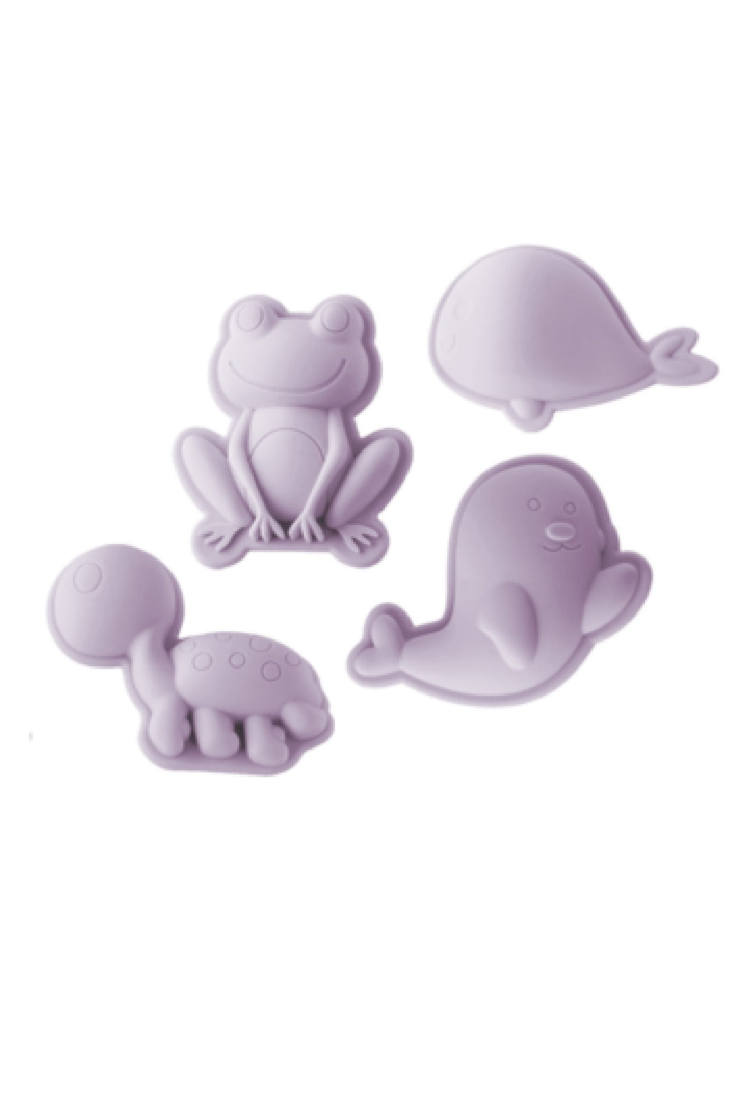 Scrunch Sand Moulds frog set 3