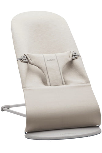 BabyBjorn Bouncer Bliss Light Beige 3D Jersey 1