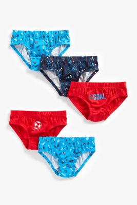 Football Briefs 5 Pack 1