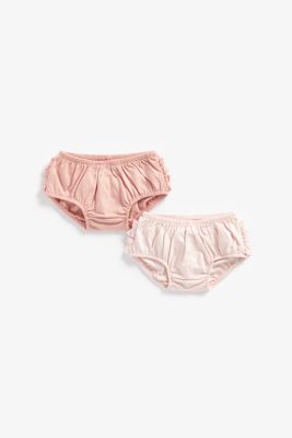 Pink Frill Knicker 2 Pack 1