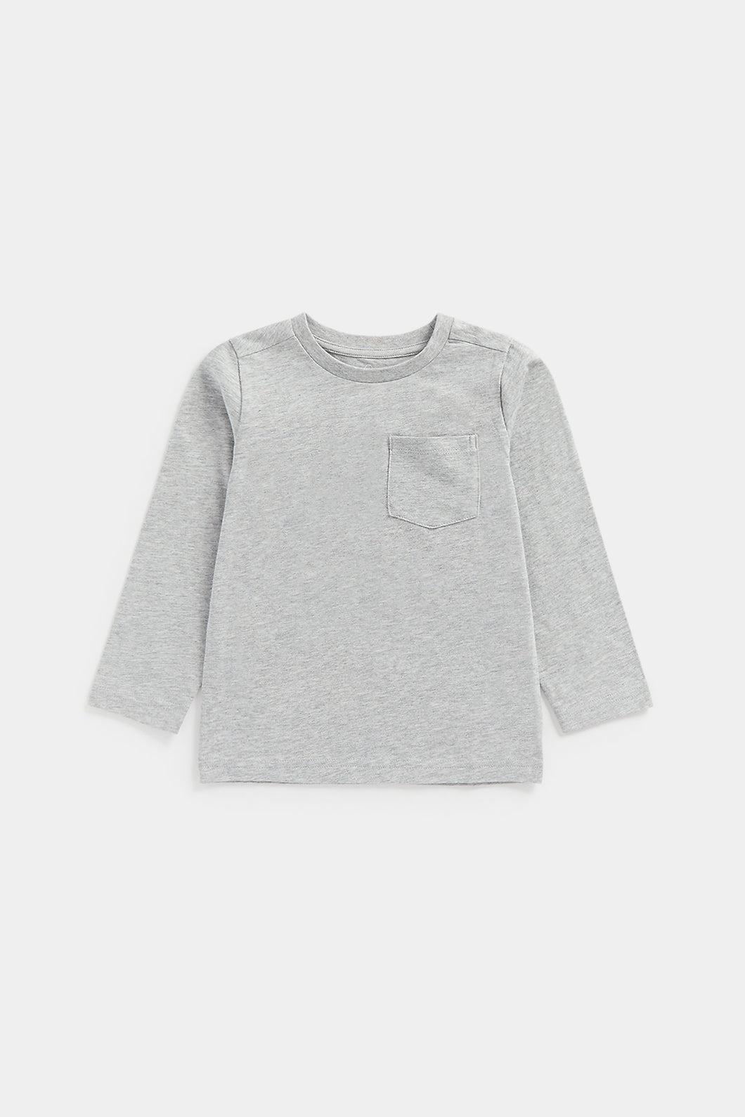 Mothercare Grey Long-Sleeved T-Shirt