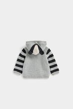 
                        
                          Load image into Gallery viewer, Mothercare Novelty Badger Knitted Cardigan
                        
                      