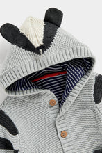 
                        
                          Load image into Gallery viewer, Mothercare Novelty Badger Knitted Cardigan
                        
                      