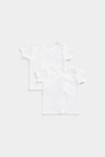 
                        
                          Load image into Gallery viewer, White Wrap Vests - 2 Pack
                        
                      