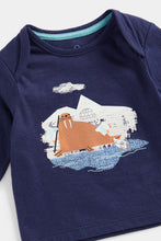 
                        
                          Load image into Gallery viewer, Mothercare Walrus Long-Sleeved T-Shirt
                        
                      