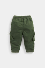 
                        
                          Load image into Gallery viewer, Mothercare Green Cargo Trousers
                        
                      