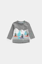 
                        
                          Load image into Gallery viewer, Mothercare Antarctic Adventure Long-Sleeved T-Shirts - 3 Pack
                        
                      