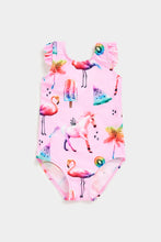 
                        
                          Load image into Gallery viewer, Mothercare Pink Flamingo Swimsuit
                        
                      