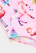 
                        
                          Load image into Gallery viewer, Mothercare Pink Flamingo Swimsuit
                        
                      