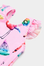 
                        
                          Load image into Gallery viewer, Mothercare Pink Flamingo Swimsuit
                        
                      