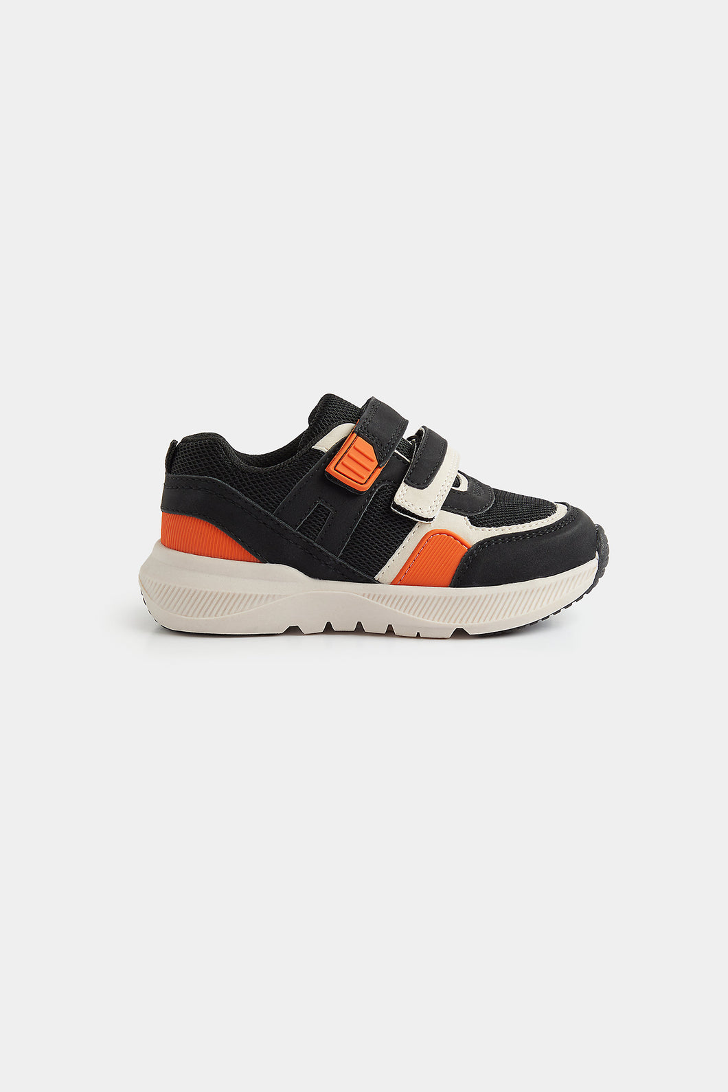 Mothercare Black and Orange Trainers