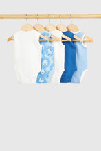 
                        
                          Load image into Gallery viewer, Mothercare Lion Sleeveless Bodysuits - 5 Pack
                        
                      