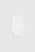 
                        
                          Load image into Gallery viewer, Mothercare Lion Sleeveless Bodysuits - 5 Pack
                        
                      