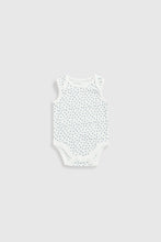 
                        
                          Load image into Gallery viewer, Mothercare Cat Sleeveless Baby Bodysuits - 5 Pack
                        
                      