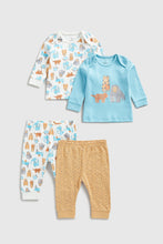 
                        
                          Load image into Gallery viewer, Mothercare Tiger And Elephant Baby Pyjamas - 2 Pack
                        
                      