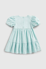 
                        
                          Load image into Gallery viewer, Mothercare Green Embroidered Dress
                        
                      