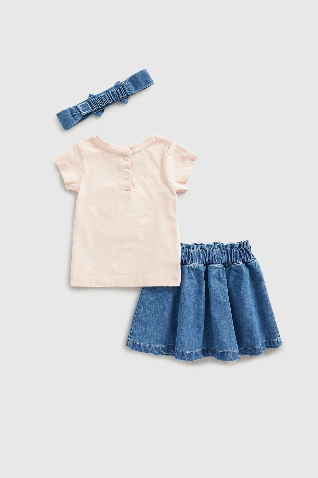 Mothercare Skirt, Top And Headband Set