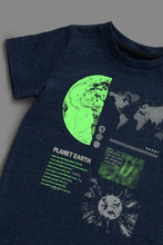 
                        
                          Load image into Gallery viewer, Mothercare Earth Facts Glow-In-The-Dark T-Shirt
                        
                      