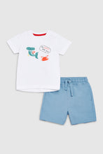 
                        
                          Load image into Gallery viewer, Mothercare T-Shirt And Shorts Set
                        
                      