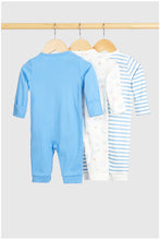 
                        
                          Load image into Gallery viewer, Mothercare Under The Sea Footless Sleepsuits - 3 Pack
                        
                      