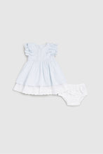 
                        
                          將圖片載入圖庫檢視器 Mothercare Blue Gingham Dress And Knickers
                        
                      