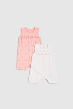 
                        
                          將圖片載入圖庫檢視器 Mothercare Scalloped Rompers - 2 Pack
                        
                      