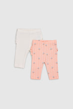 
                        
                          將圖片載入圖庫檢視器 Mothercare Orchard Frill Leggings - 2 Pack
                        
                      