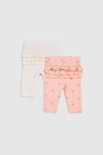 
                        
                          將圖片載入圖庫檢視器 Mothercare Orchard Frill Leggings - 2 Pack
                        
                      