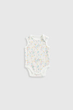 
                        
                          Load image into Gallery viewer, Mothercare Wild Flower Sleeveless Bodysuits - 5 Pack
                        
                      