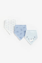 
                        
                          Load image into Gallery viewer, FREE GIFT - Mothercare Blue Bear Dribbler Bibs - 3 Pack
                        
                      