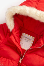 
                        
                          將圖片載入圖庫檢視器 Mothercare Red Border-Print Padded Parka Coat
                        
                      