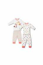 
                        
                          Load image into Gallery viewer, Not Too Big Bunny Bamboo Pyjamas 2 Pack 1
                        
                      